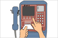 Push the Data Communications button(illustration)