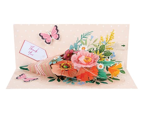 美しい花束 Up With Paper グリーティングdenpo Ntt東日本