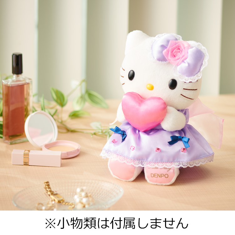 ハローキティ（ラベンダーハート） プリザーブドフラワー