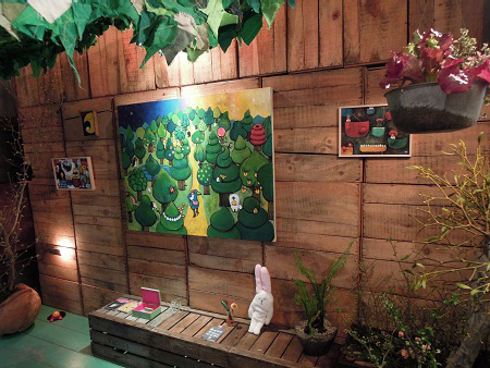 「どんぶら園」展