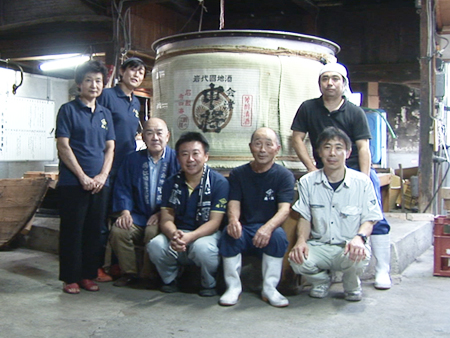 鶴乃江酒造の皆さん 杜氏 林ゆり ふくしま人 福島 Ntt東日本