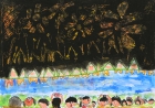 絵のコンクール金賞