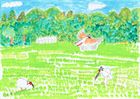 絵のコンクール金賞