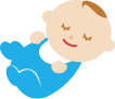 赤ちゃんのイラスト