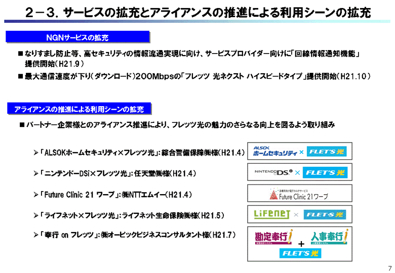 T[rX̊g[ƃACAX̐iɂ闘pV[̊g[