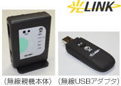 光LINK（無線親機本体）（無線USBアダプタ）