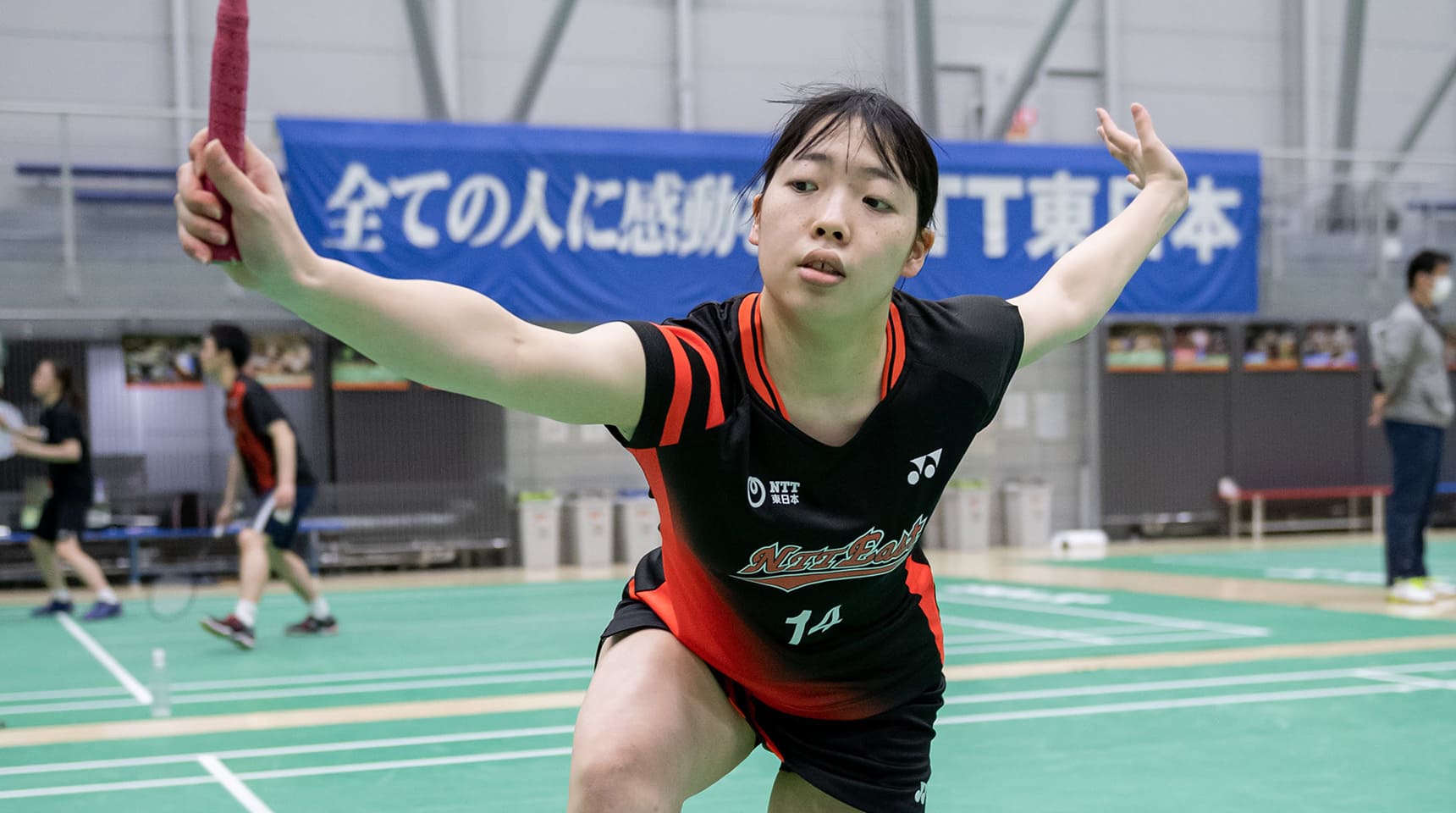 選手 スタッフ紹介 バドミントン部 Ntt東日本シンボルチーム 広報宣伝活動 Ntt東日本